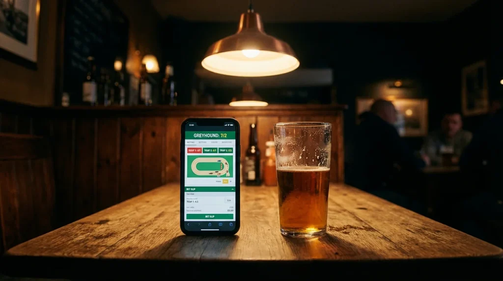 UK greyhound betting sites comparison showing odds and features across bookmakers