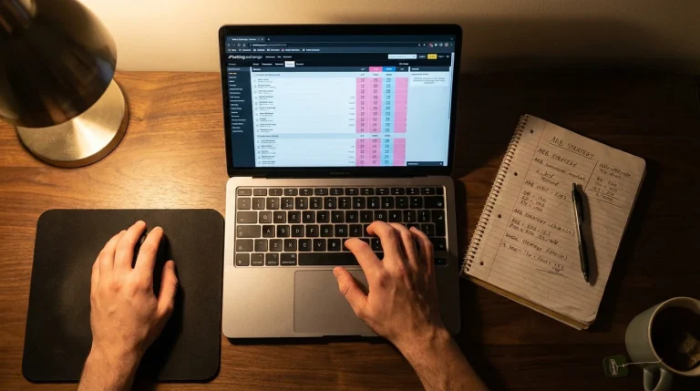 Betfair exchange screen showing greyhound lay betting market